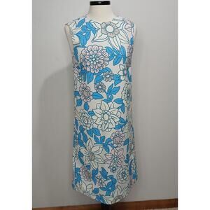 Christian Wijnants Dress Womens 36 Duka Floral Sleeveless Sheath Daisy